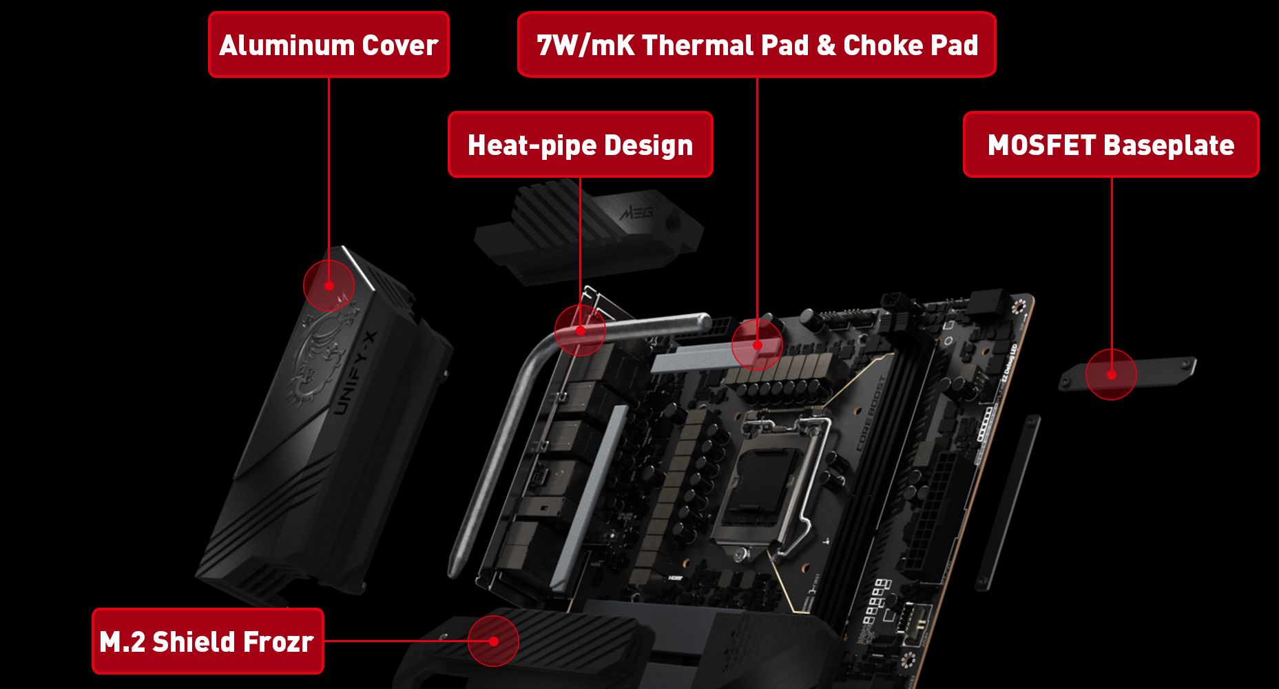 MSI MEG Z590 UNIFY-X LGA 1200 Intel Z590 SATA 6Gb/s ATX Intel Motherboard